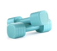 Paire d'haltères réglables pour femme - Ensemble de fitness léger avec poignée antidérapante - Outil de tonification compact à la maison - Idéal pour les entraînements au bureau au quotidien