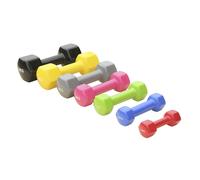 Sporti France Vinyl 3kg Dumbbell 2 Units Argenté 3 kg