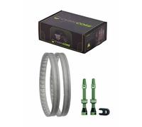 Paire d'insert mousse valves incluses CushCore plus - 27.5+" Vert