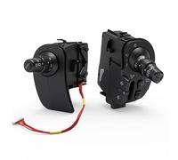 Paire d'interrupteurs clignotants Compatible avec Renault Clio pour Modus pour Grand Modus pour Kangoo pour Grand Kangoo pour Express, pour feux arrière, phares, clignotants, levier d'essuie-glace