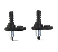 Paire d'interrupteurs de portière de voiture 20 A 12 V avec interrupteur à broche en caoutchouc étanche pour plafonnier, capot ou coffre