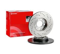 Paire Disques Arrière Brembo Xtra Line Ø 278mm Alfa Romeo Giulietta 159 Brera