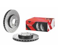 Paire Disques de Frein Avant Brembo pour Mercedes Cla / Gla Classe A/B - ( Forés