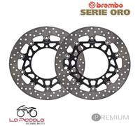 Paire Disques de Frein Avant BREMBO Série Or Flottant Yamaha 1000 YZF-R1 2019