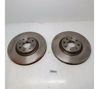 Paire Disques de Frein Avant Couple Front Brake Disc Pour Fiat Punto 199