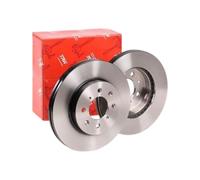 Paire Disques de Frein TRW Appropriés pour Alfa Romeo Giulietta Fiat 500X Jeep