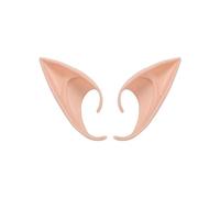 Paire d'oreilles d'elfe en latex pour Halloween, cosplay, déguisement, fête, spectacle, fantôme, extraterrestre, zombie, vampire, démon