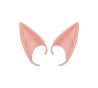 Paire d'oreilles d'elfe en latex pour Halloween, déguisement, fête, fantôme, lutin, alien, zombie, vampire, démon