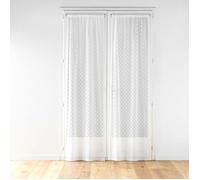 Paire droite passe tringle 2 x 70 x 240 cm maille Odilia