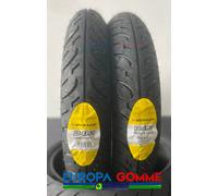 PAIRE DUNLOP 100/80-16 + 120/80-16 D451 POUR SH 125/150 KYMCO NOUVEAU DOT RÉCENT