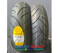 PAIRE DUNLOP 120/70-12 51S + 130/70-12 62S SCOOTSMART VESPA NOUVEAU DOT RÉCENT