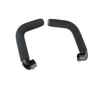 Humpert Embouts de cintre Ergotec 50010001 Evo-Touring Aluminium AL6061-T6 grip soft Anthracite S