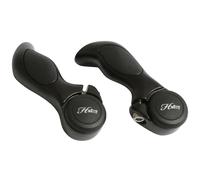 Paire embouts de cintre aluminium P2R Hafny Aero Noir