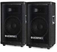 Paire Enceinte Passive DJ PA Haut-Parleur Woofer 8'' (20cm) Bassreflex 600W