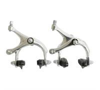 Paire étrier de frein route-fixie en aluminium pour roue Newton 700 Argenté