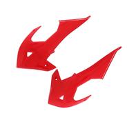 Paire Flancs De Radiateur POLISPORT 8005600017 Rouge 716.26.28