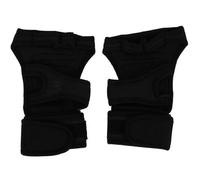 Paire Gants Sport Néoprène Antidérapants Silicone - Crochet Boucle Noir Taille M