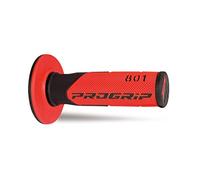Paire grips moto cross ProGrip 801 Rouge