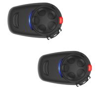 Sena SMH5, Pack de jumeau de système de communication Bluetooth Noir Noir