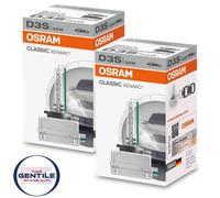 Paire Lampes OSRAM D3S Xénon 35W 66340CLC Xenarc Audi Alfa Romeo BMW VW