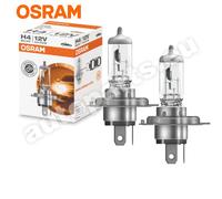 OSRAM H4 Ampoule projecteur longue portée 60/55W 4050K feu de route Halogène 64193NB200