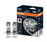 Paire 2 Lampes À LED Osram H4 Hl Easy pour Phares Voiture Lumière Blanche 6500K