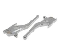STR8 Levier de frein CNC 1STK L/R Chromé pour Yamaha Aerox & MBK Nitro