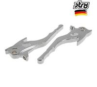 Paire Leviers Frein Aggressive Chrome STR8 Yamaha 100 Aerox 2T 2000-2003