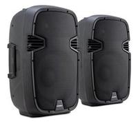 Paire Enceinte Subwoofer Passif DJ PA Haut-Parleur 12'' Speaker 2 Voies 600W