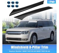 Paire Pare-brise A-Pilier Garniture Panneau pour Ford Flex 4 2009-2019 Noir