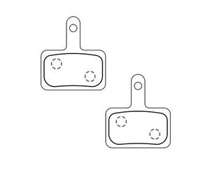 Paire Pastilles All-Round Compatibles Shimano Deore Et Tektro 525160713 FERODO F