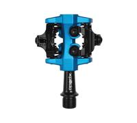 Paire Pédales Pd xmf-10ac Noir/Bleu 9/16 Cyclocross SPD 2184021003 Xpedo