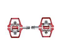 Paire Pédales Pince t2 023 Enduro Race Rouge HTT1.R HT-COMPONENTS Vélo Vtt
