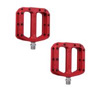 Paire Pédales Plat mk4 Composite 1502 Rouge BUMK4CR Burgtec Plat Vélo Pédales