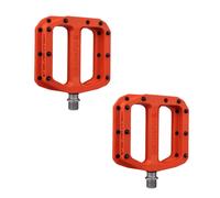 Paire Pédales Plat mk4 Composite 1505 Orange BUMK4CO Burgtec Plat Vélo Pédales