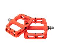 Paire Pédales Plat pa03a Orange Fluo HTPA03A.O HT-COMPONENTS Plat Vélo Pédales