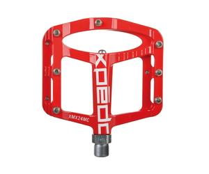 Paire Pédales Spry Rouge 9/16 Vtt Freeride Magnésium 2184020702 Xpedo Plat Vélo