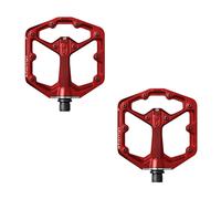 Paire Pédales Stamp 7 Amples Rouge CB16003 Crank Brothers Plat Vélo Pédales