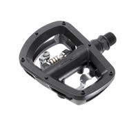 Wellgo Pédales VTT W43 – Paire plateforme/cale, essieu aluminium CR-MO, étanche – Noir