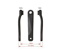 Paire Pédalier E-Bike ck-220 / Is Wider Compatibles Avec Moteurs Yamaha Pwx /