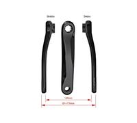 Paire Pédalier E-Bike ck 746 2 / Is Fazua / Yamaha/Brose / Pour 170 MM Noir