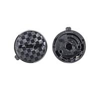 Paire Plaques Caps Visière de Casque LS2 L52 OF558 Sphere Lux Desto + Gauche