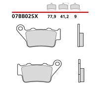 Paire Plaquette de Frein Arrière BREMBO Triumph Daytona R Triple 675 13>