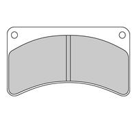 Ferodo Fdb2091p Platinum Road Semi-sintered Brake Pads Clair