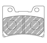Paire Plaquette de Frein FERODO FDB637P Platinum Road