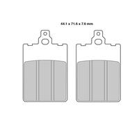 Ferodo Plaquettes de frein moto FDB698P Platinum Road pour étrier Grimeca 2 pistons 1025-1 Paire