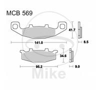 Paire Plaquette de Frein Standard TRW Lucas 787.17.67