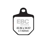Paire Plaquettes EBC Epfa EPFA433/4HH Hm 450 CRM F R 2007-2016