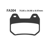 Paire Plaquettes EBC FA304V Pour BMW 1200 R CL Confortline 2003-2004