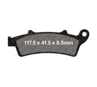 Paire Plaquettes EBC SFAC324 732.05.48 pour Aprilia 400 Atlantic Sauts 2005-2016